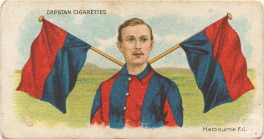 Melbourne Football Club, Capstan Cigarettes Card