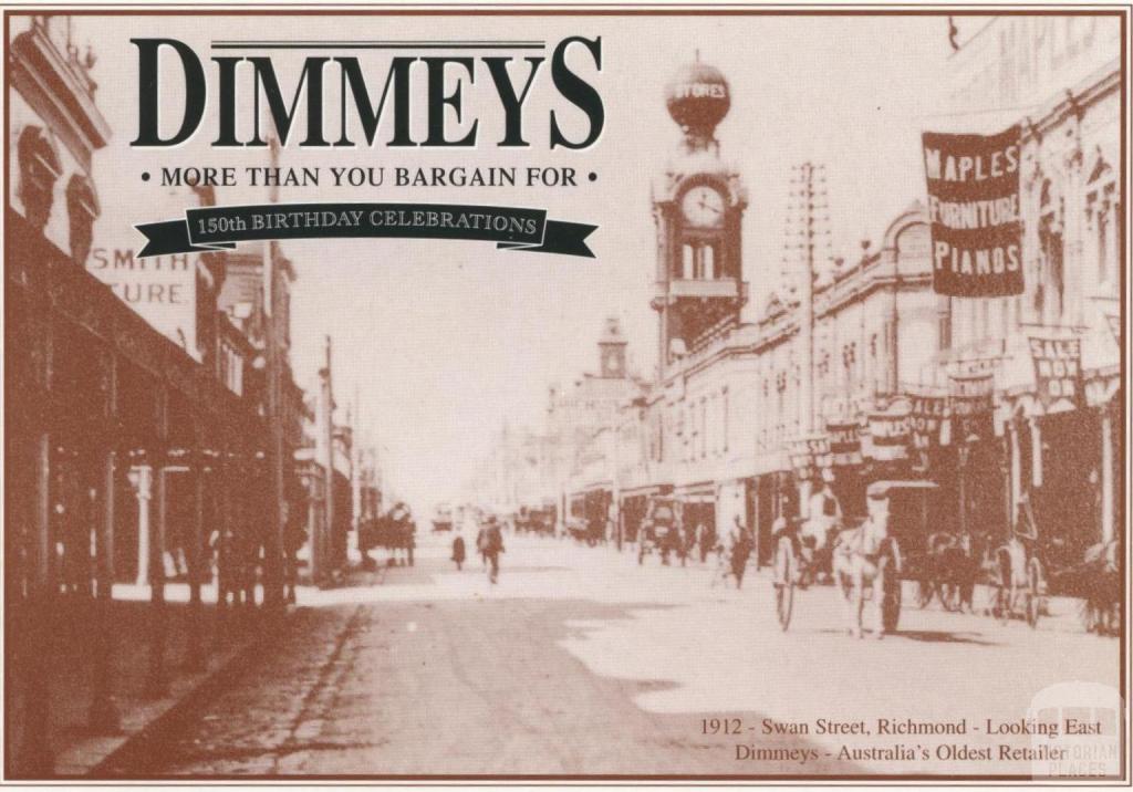 Dimmeys Retail Store, Swan Street, Richmond