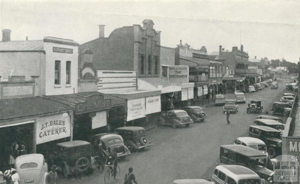 Napier Street, looking north, St Arnaud