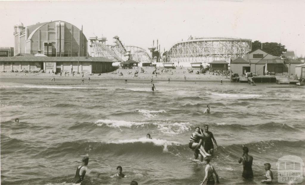 Luna Park from the Dinghy Jetty, St Kilda