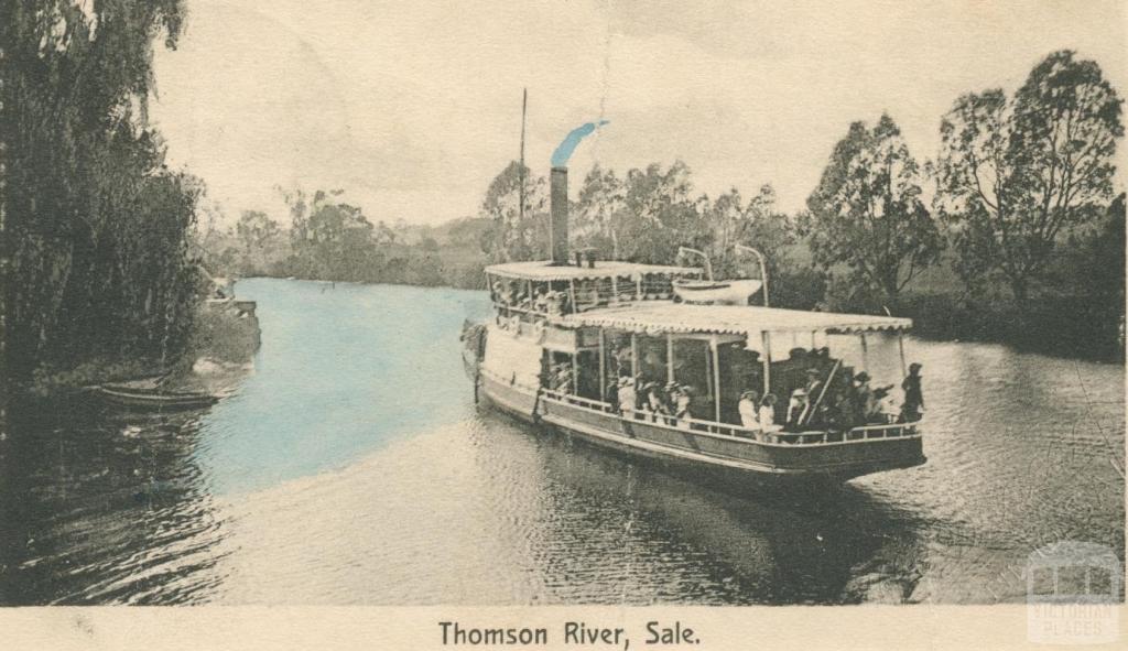 Thomson River, Sale, 1905