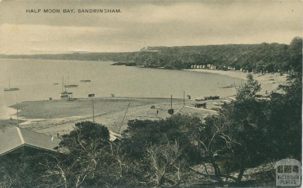 Half Moon Bay, Sandringham, 1911