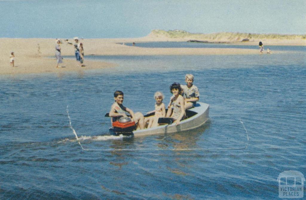 On the Creek at Seaspray, 1975