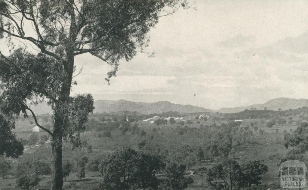 Panorama showing Militia Camp, Seymour