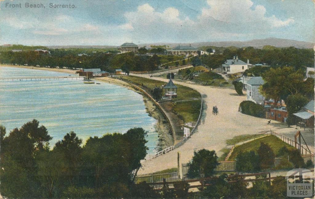 Front Beach, Sorrento, 1910