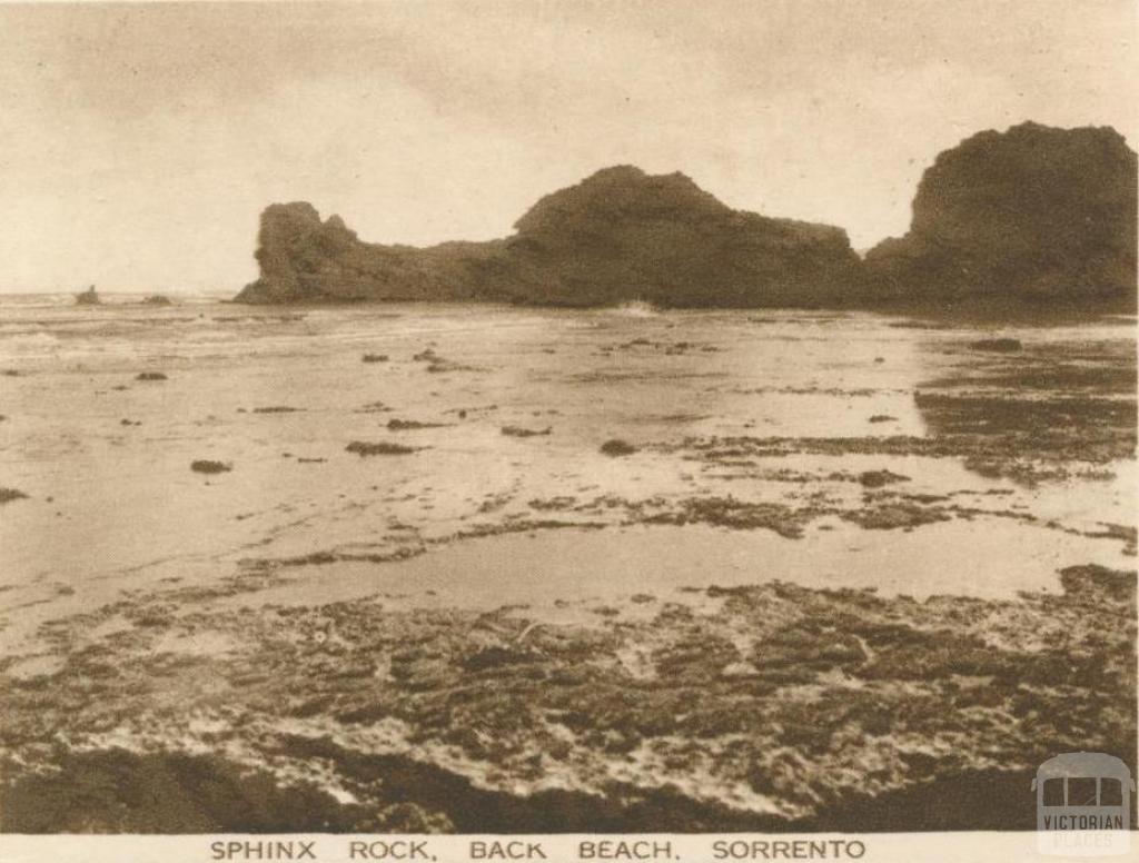 Sphinx Rock, Back Beach, Sorrento