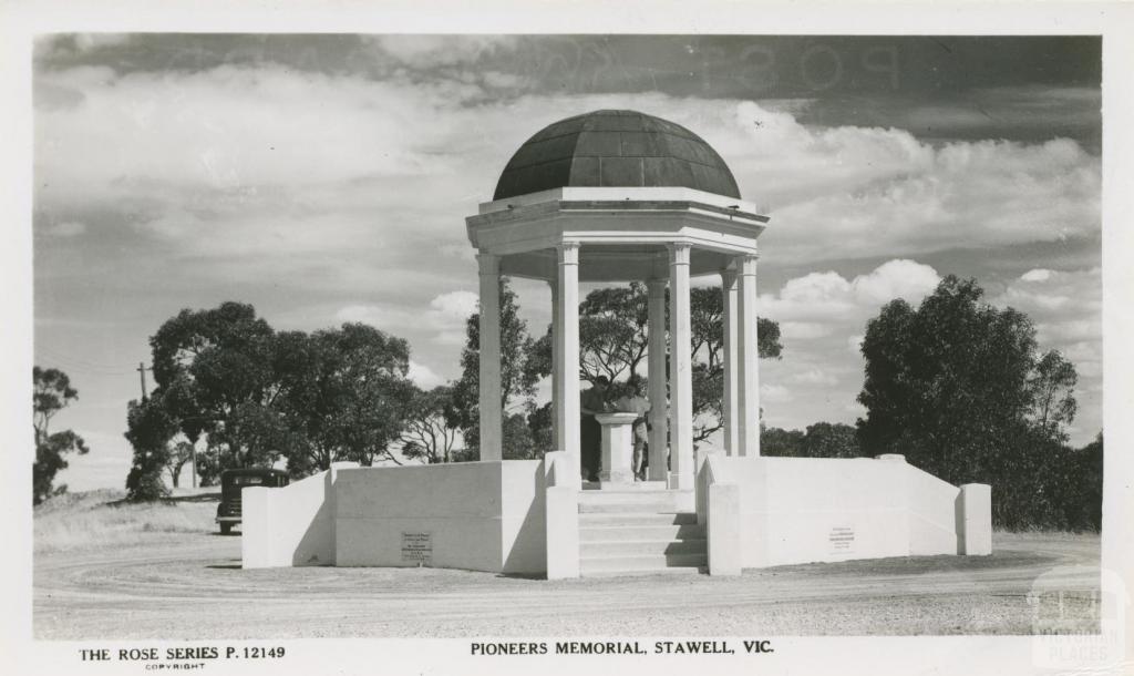 Pioneers Memorial, Stawell