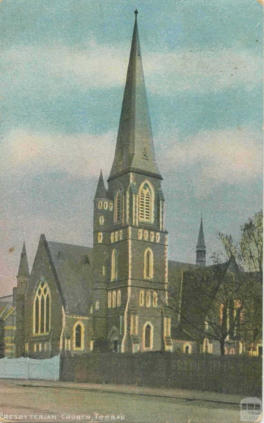 Presbyterian Church, Toorak, 1906