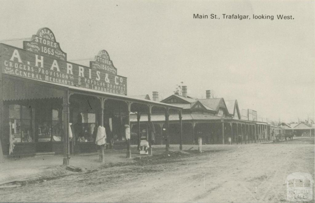 Main Street, Trafalgar, looking West