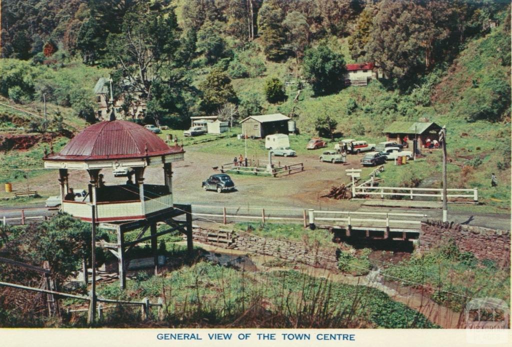 General View of the Town Centre, Walhalla