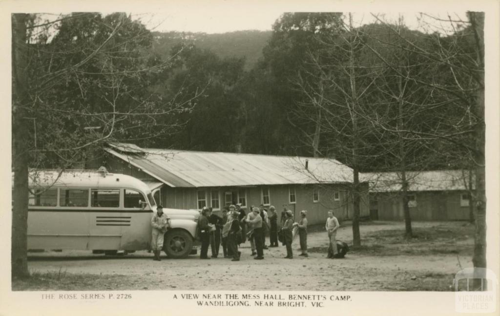 A View Near the Mess Hall, Bennett's Camp, Wandiligong