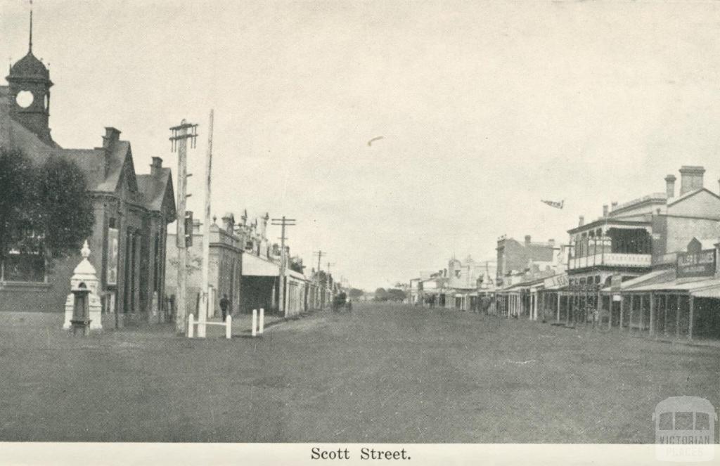 Scott Street, Warracknabeal, 1925