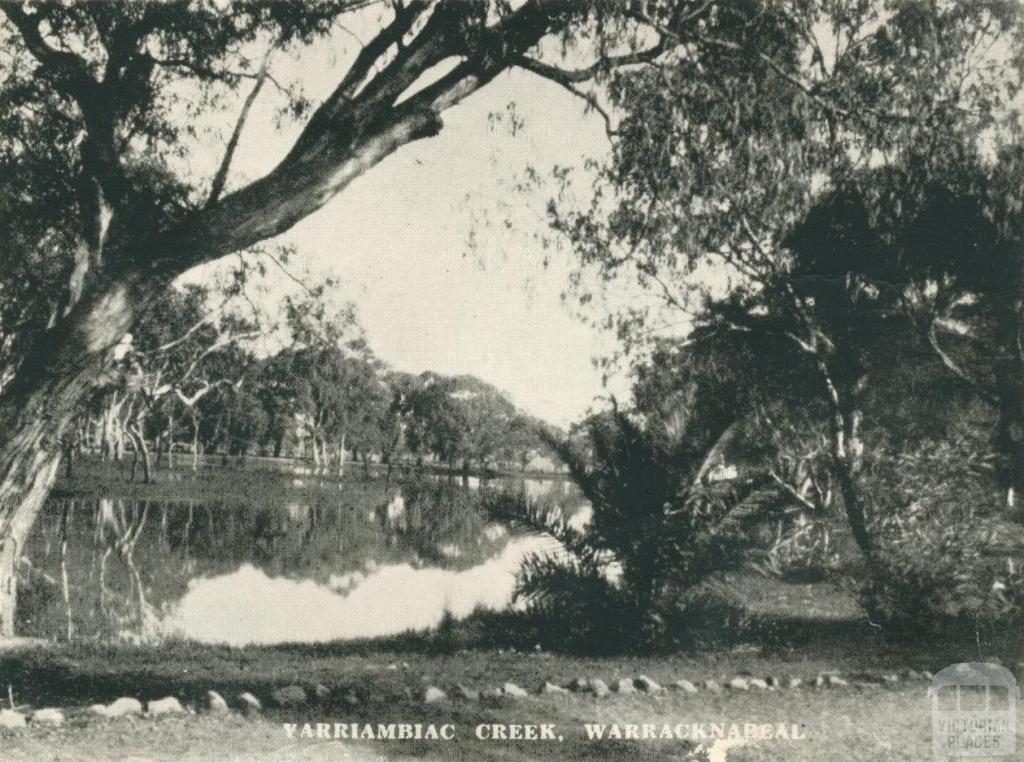 Yarriambiac Creek, Warracknabeal, 1945