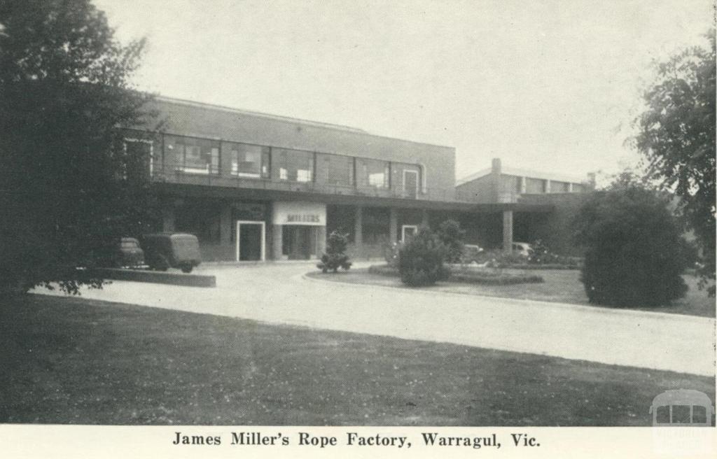 James Miller's Rope Factory, Warragul