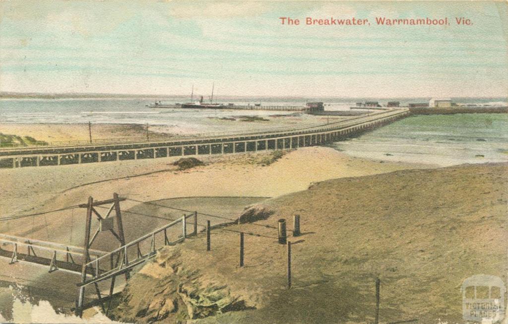 The Breakwater, Warrnambool, 1906