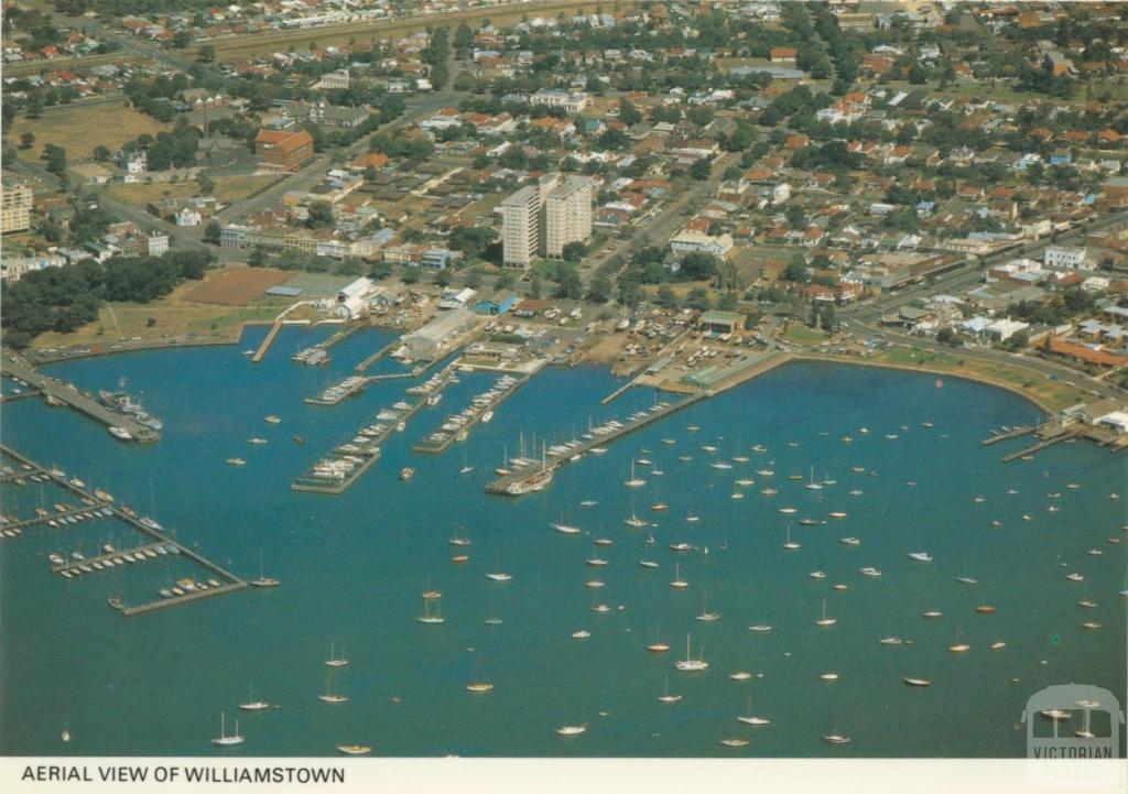 Aerial view of Williamstown