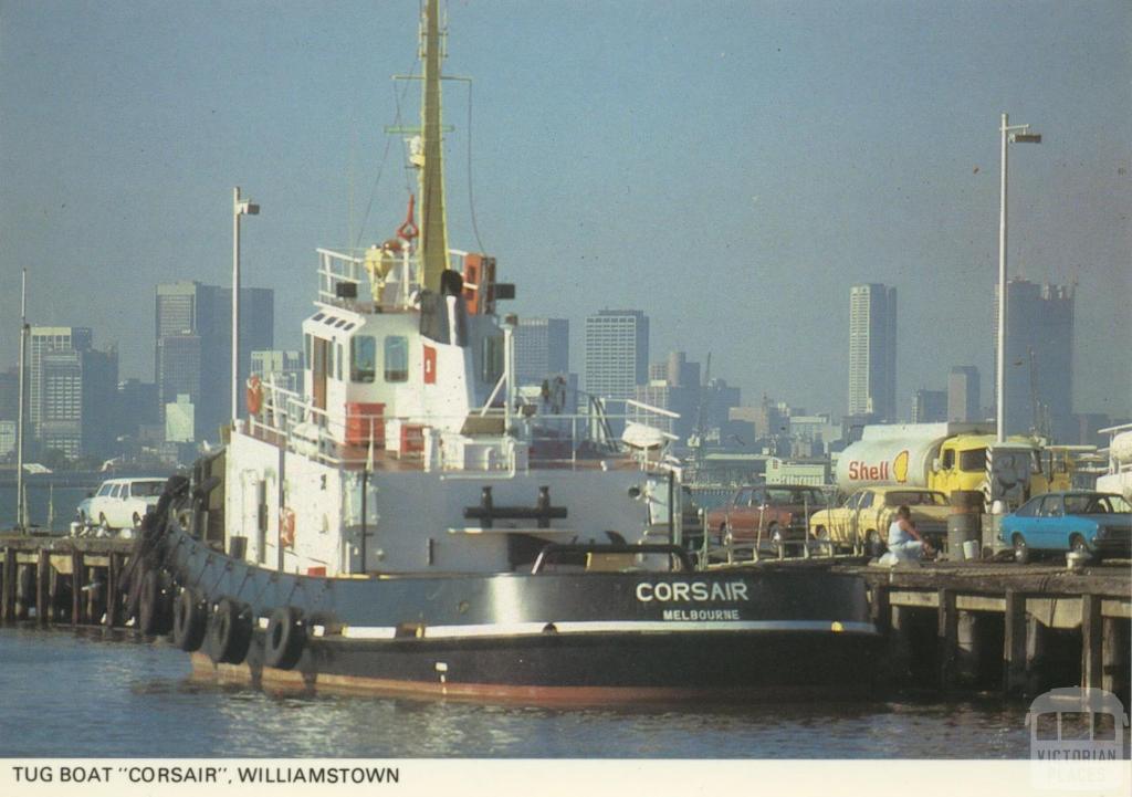 Tug boat Corsair, Williamstown