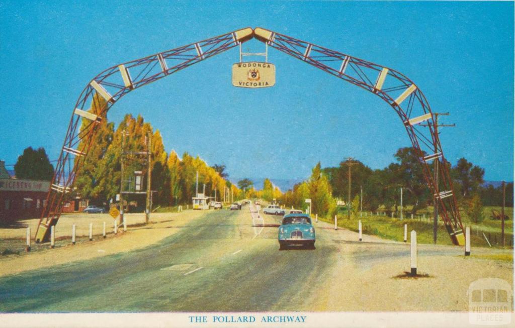 The Pollard Archway, Wodonga, 1965