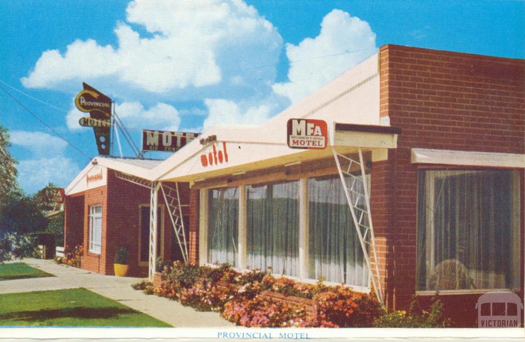 Provincial Motel, Wodonga, 1965