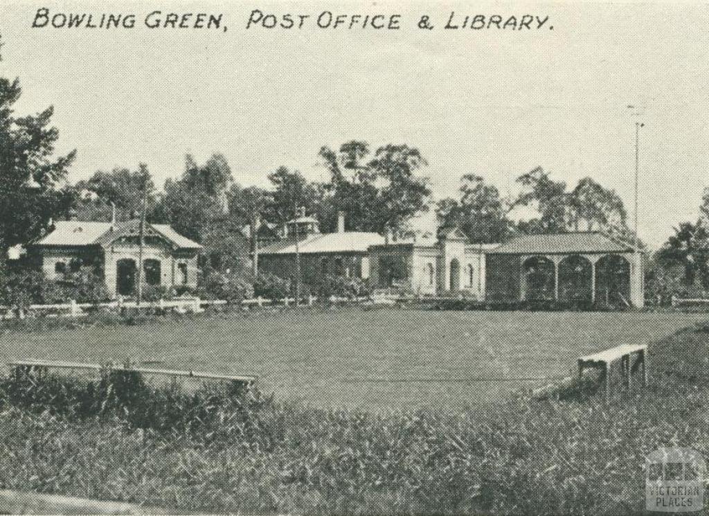 Bowling Green, Post Office and Library, Yea