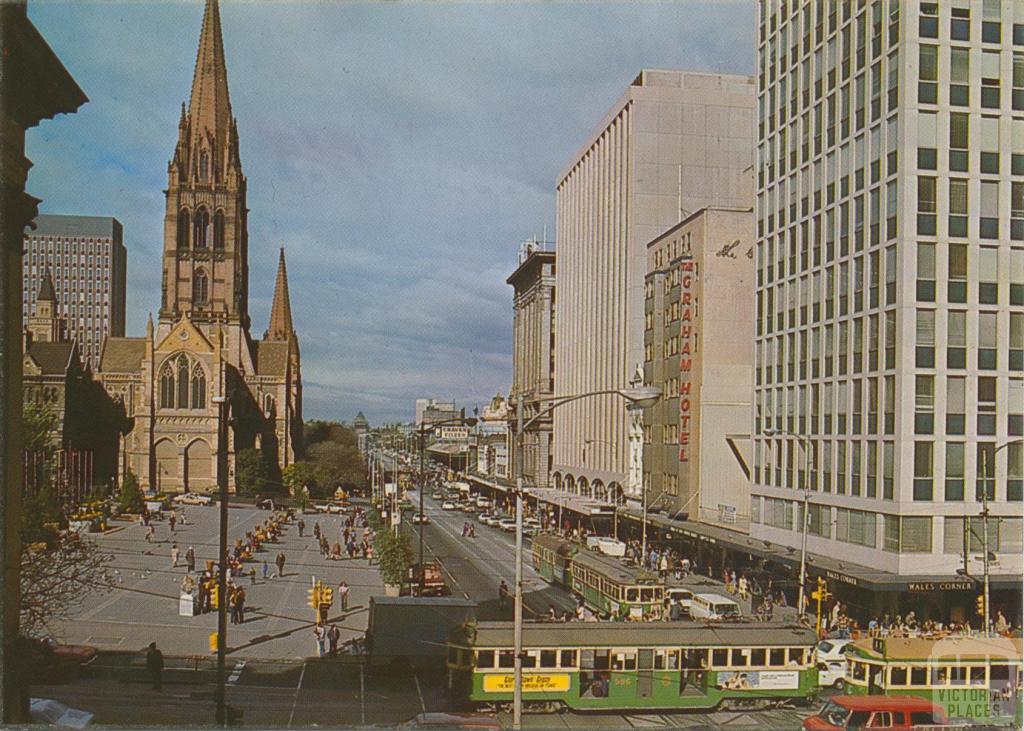 Swanston and Collins Street, Melbourne