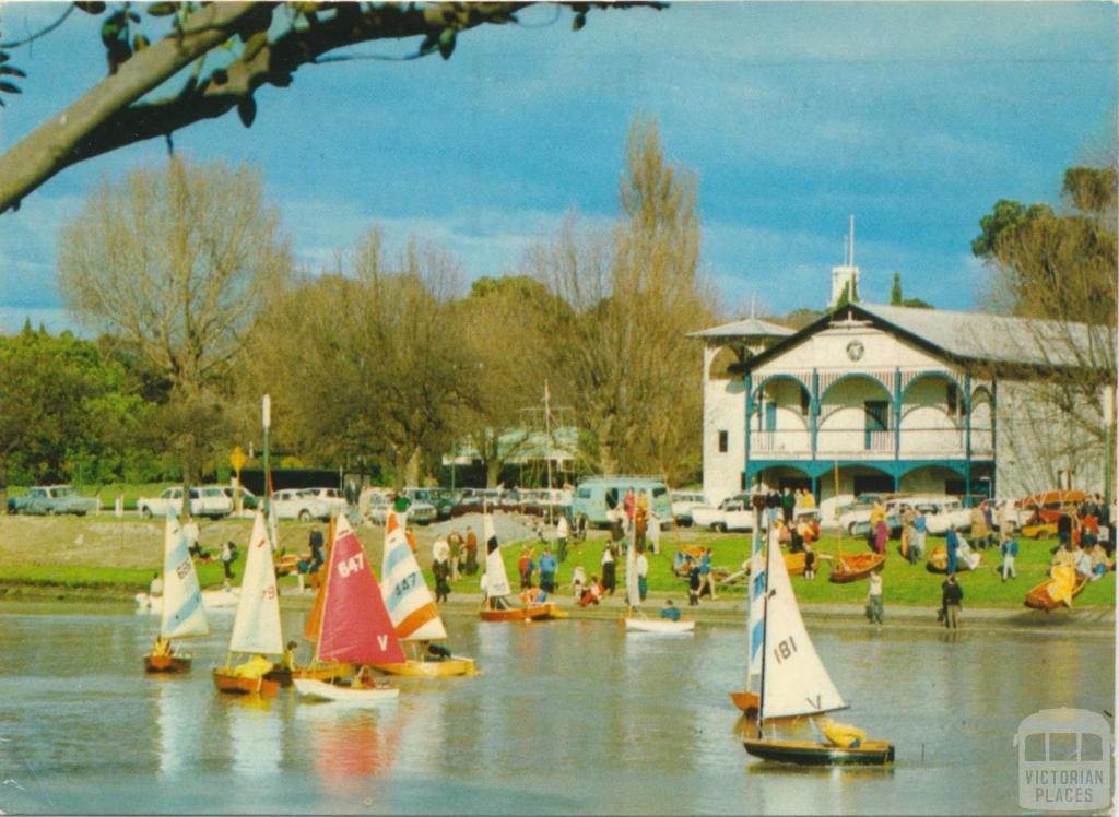 Yachting on the Yarra, Melbourne, 1973