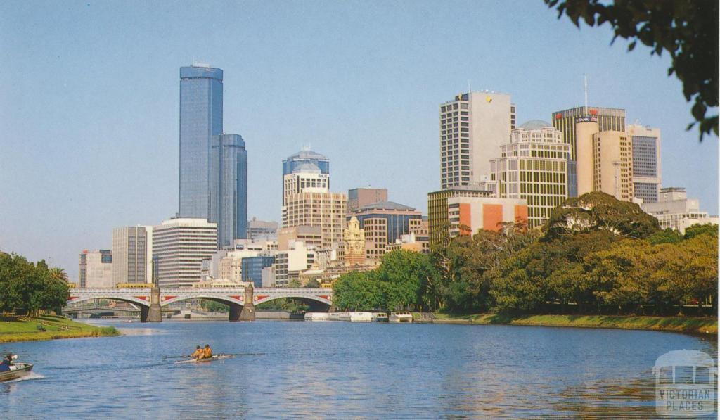 Melbourne city skyline