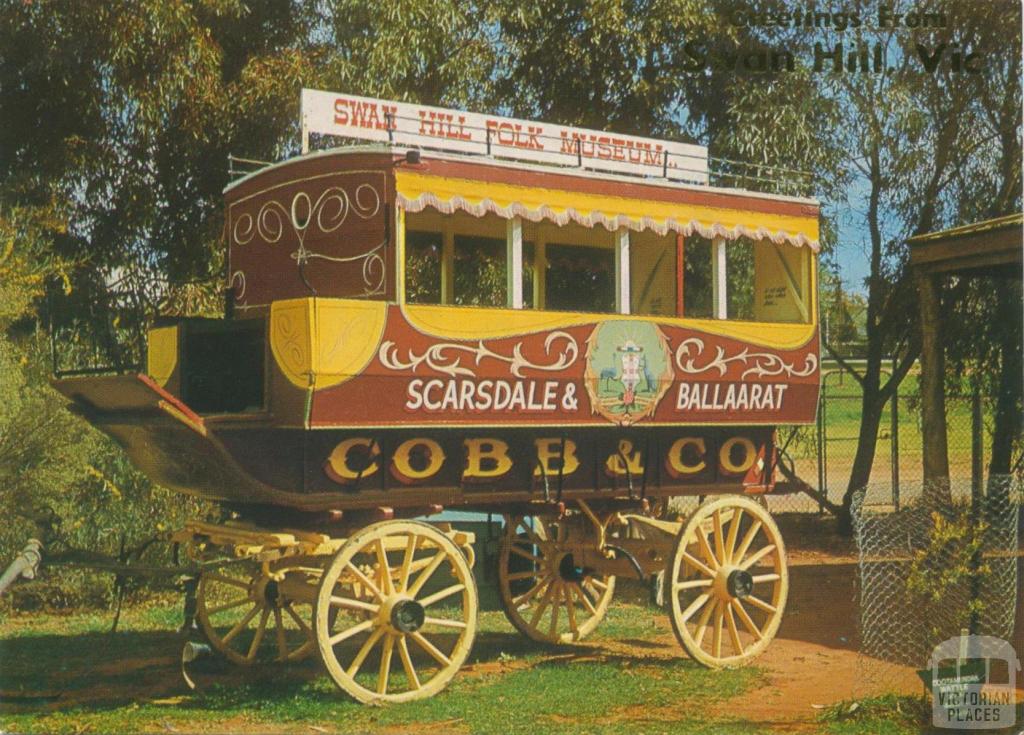 Cobb and Co Coach, Swan Hill Folk Museum