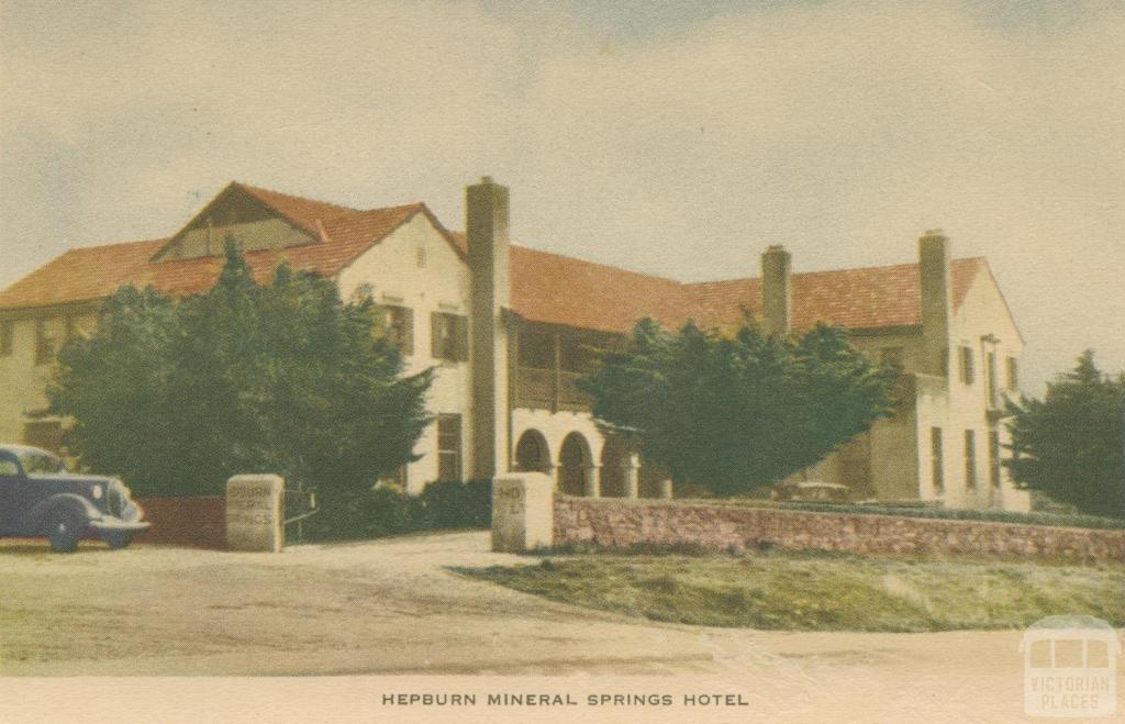 Hepburn Mineral Springs Hotel, 1948