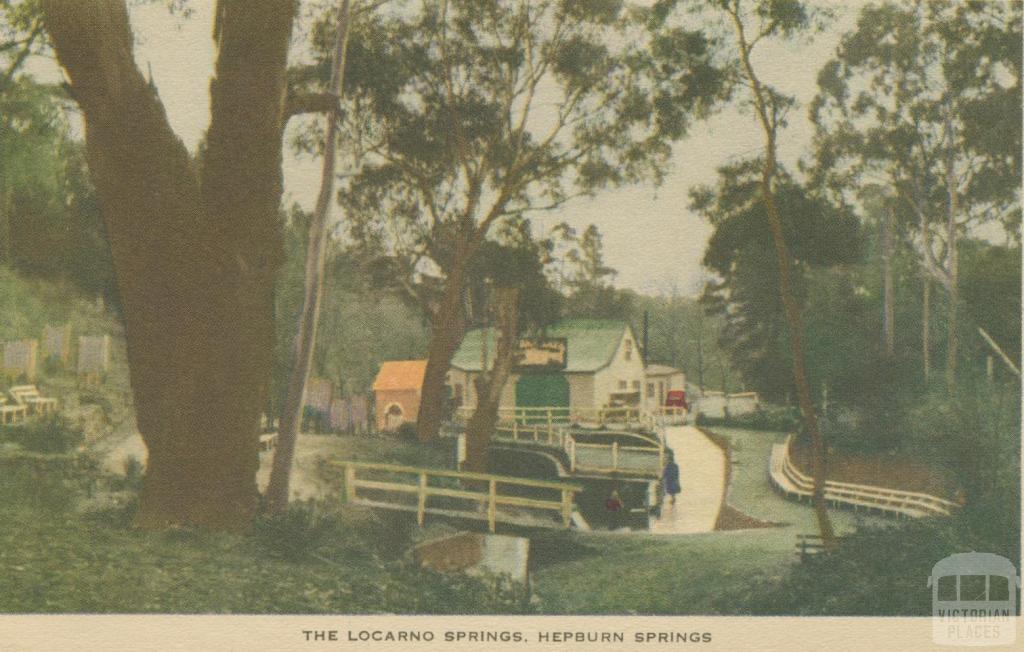 The Locarno Springs, Hepburn Springs, 1948