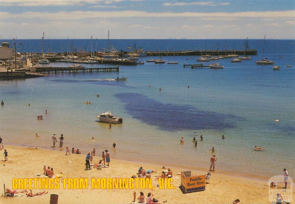 Looking to the pier, Mornington