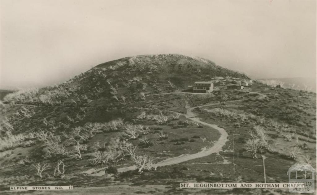 Mount Higginbottom and Hotham Chalet