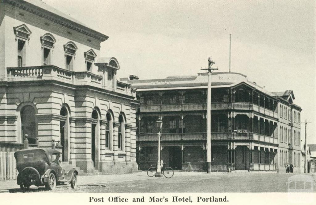 Post Office and Mac's Hotel, Portland