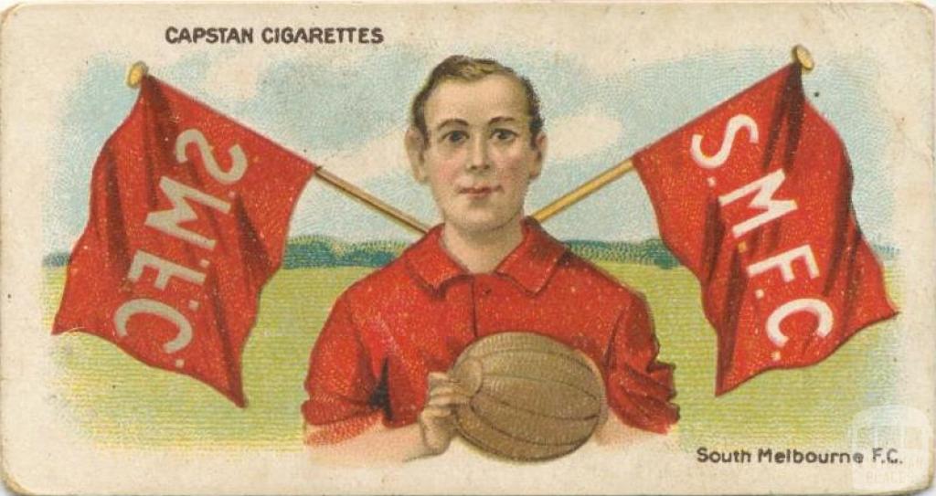 South Melbourne Football Club, Capstan Cigarettes Card