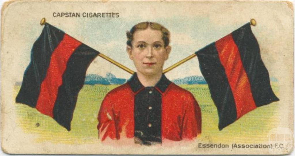 Essendon (Association) Football Club, Capstan Cigarettes Card