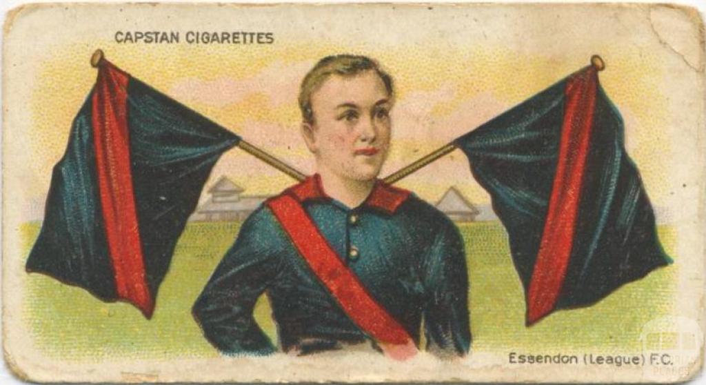 Essendon (League) Football Club, Capstan Cigarettes Card