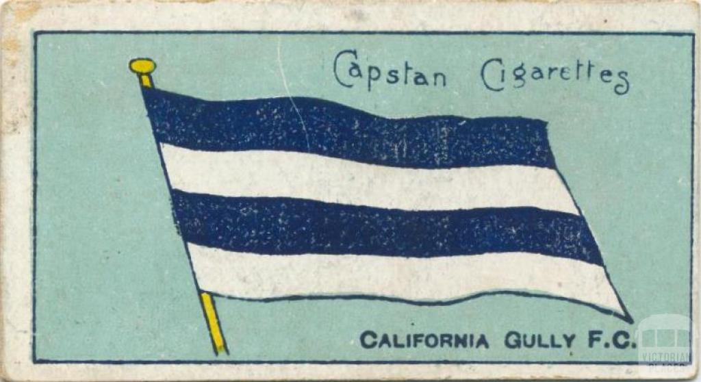 California Gully Football Club, Capstan Cigarettes Card