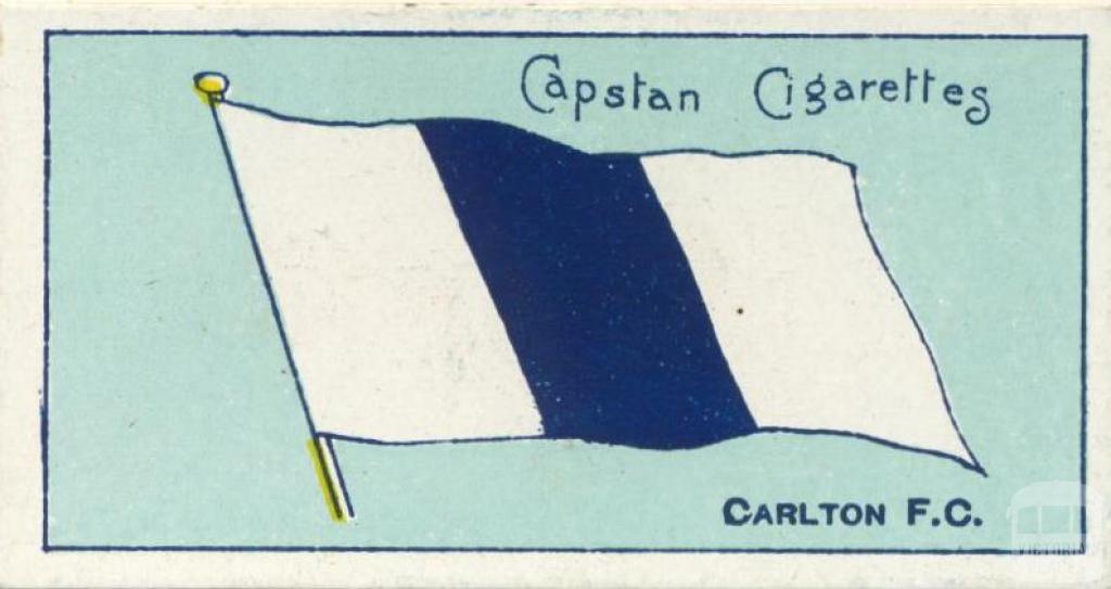 Carlton Football Club, Capstan Cigarettes Card