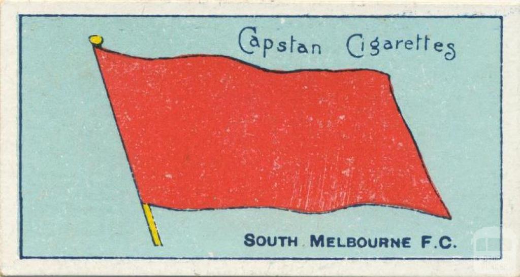 South Melbourne Football Club, Capstan Cigarettes Card